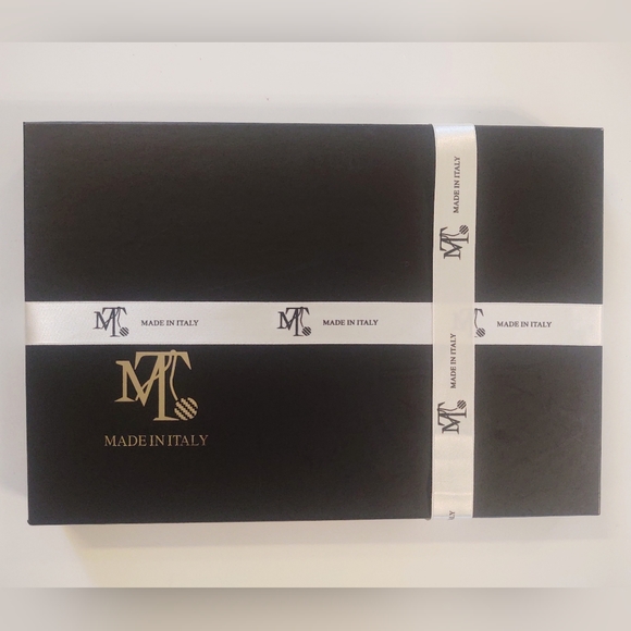 🎁MT Linea Emmeti Pure Cashmere Scarf - Chocolate Plaid - Picture 2 of 5